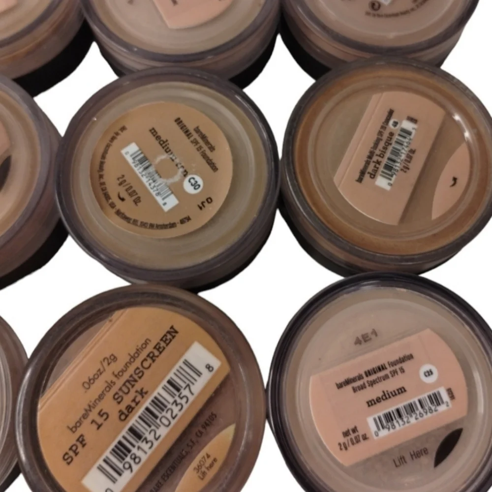 BARE MINERALS Original Loose Powder Foundation LIGHT W15‎ Bundle of 2 pcs Beauty